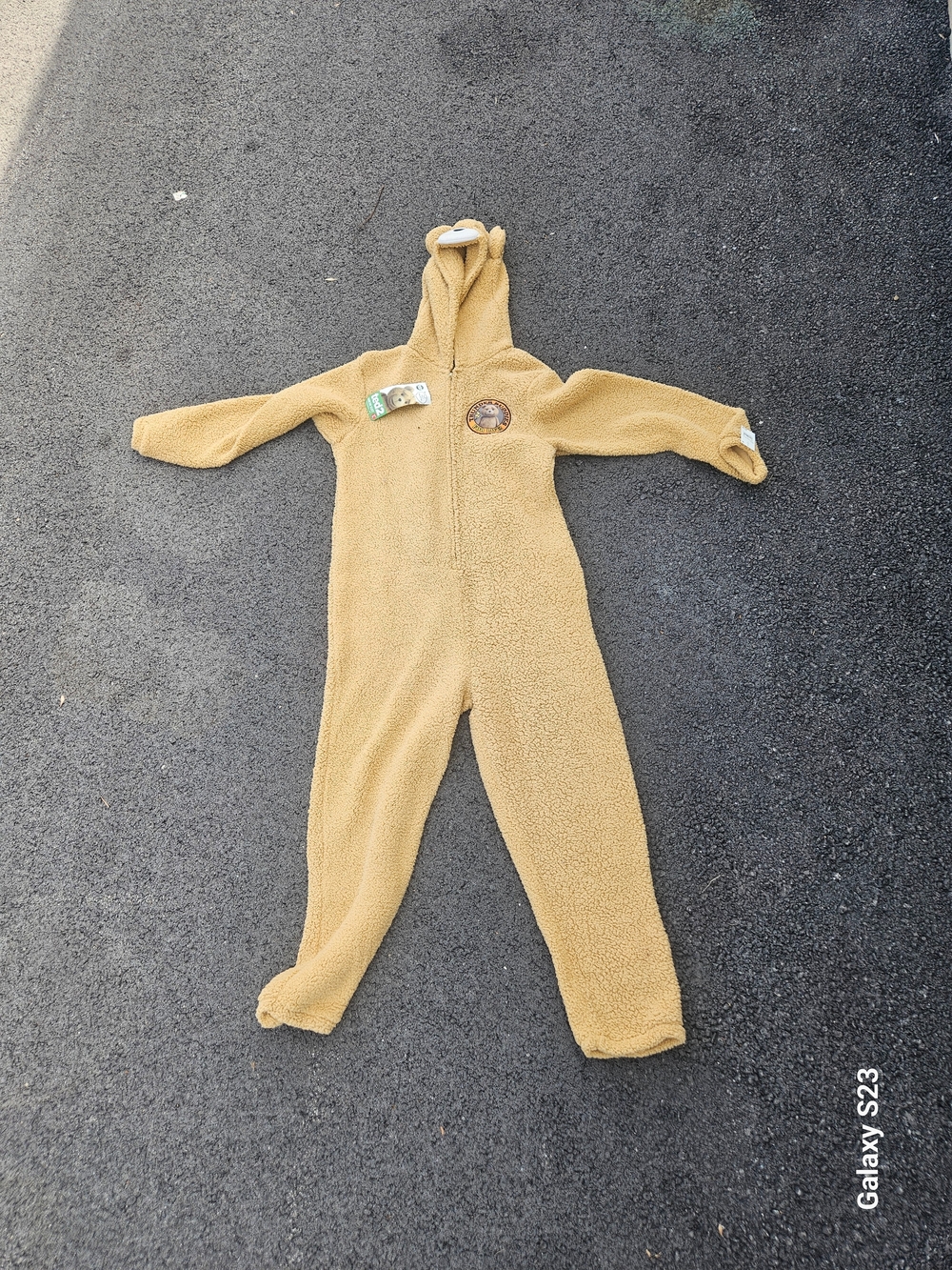 TED 2 Thunder Buddies for Life Adult Bear Fleece Union Suit Onesie Large